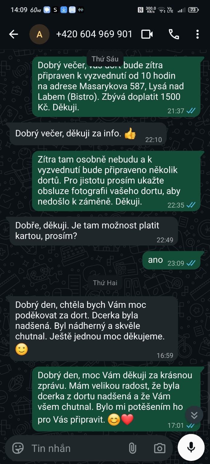 Hodnocení zákazníka Halu Dorty – nádherný a chutný dort Skutečné hodnocení zákazníka – dort byl nádherný a skvěle chutnal | Halu Dorty