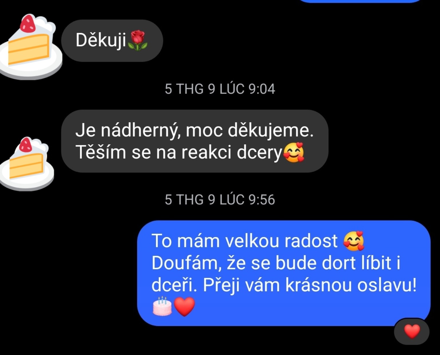 Hodnocení zákazníka Halu Dorty – je nádherný, moc děkujeme Skutečné hodnocení zákazníka – je nádherný, moc děkujeme | Halu Dorty